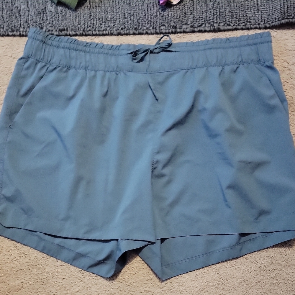 Women's Blue Athletic Shorts